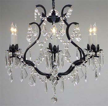 Wrought Iron & Farmhouse Chandeliers