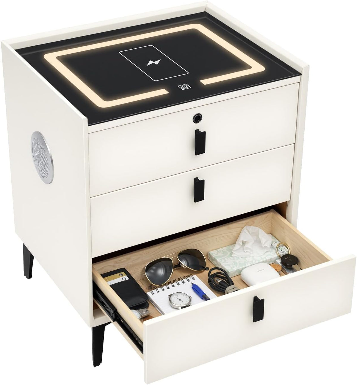 Nightstands with Charging Station