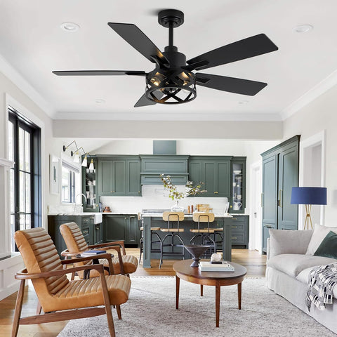 Black Ceiling Fans