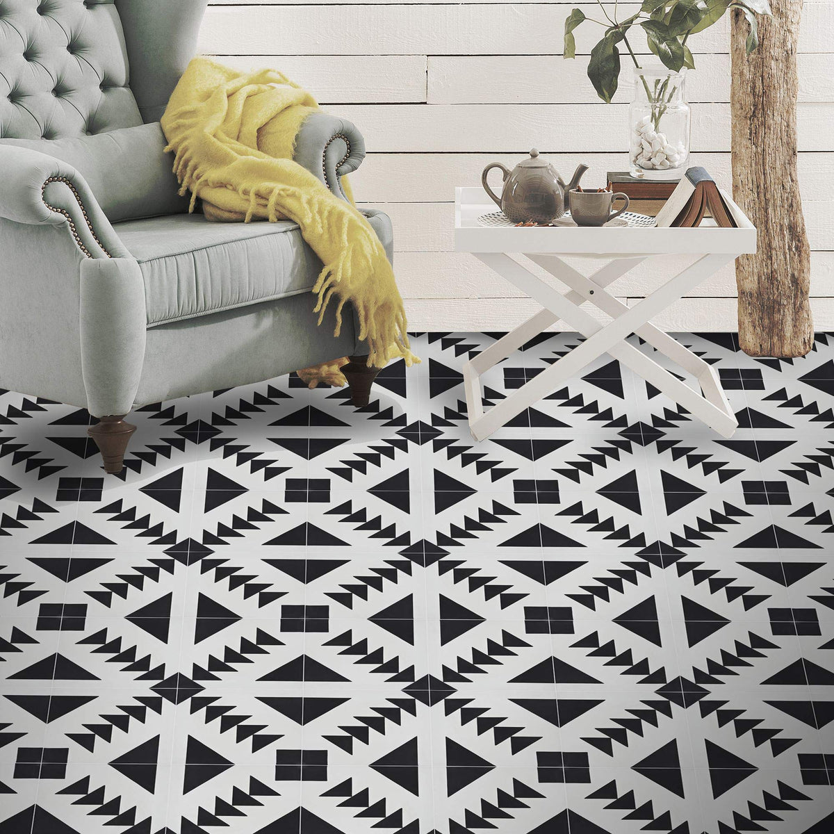Patterned & Cement Tile