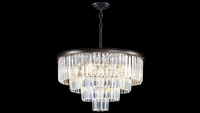 James R. Moder Crystal chandelier