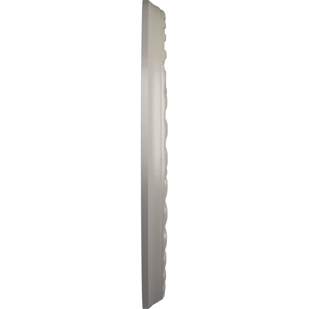 Palmetto Ceiling Medallion, Pearl White
