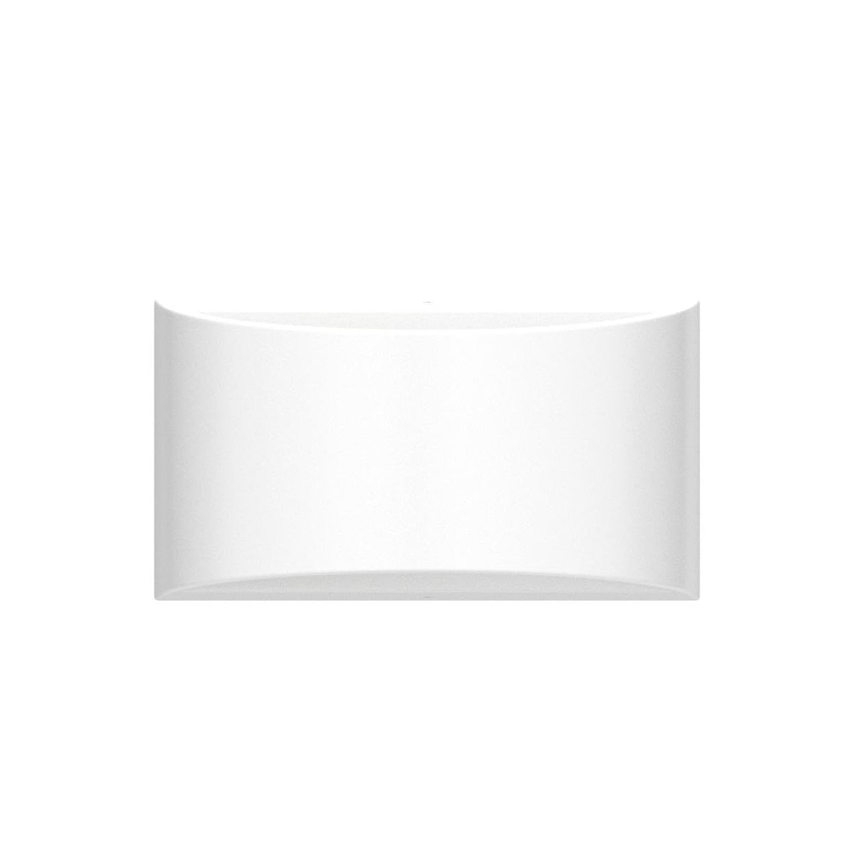 Aluminum Modern Indoor LED Wall Sconce Interior Wall Lights 1 Pack Hardwired Up and Down Wall Mount Light Bedroom