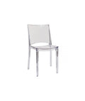 SOLEIL Upon B-Side Stackable Chair Polycarbonate 51 cm x 49 cm x 80 cm Transparent
