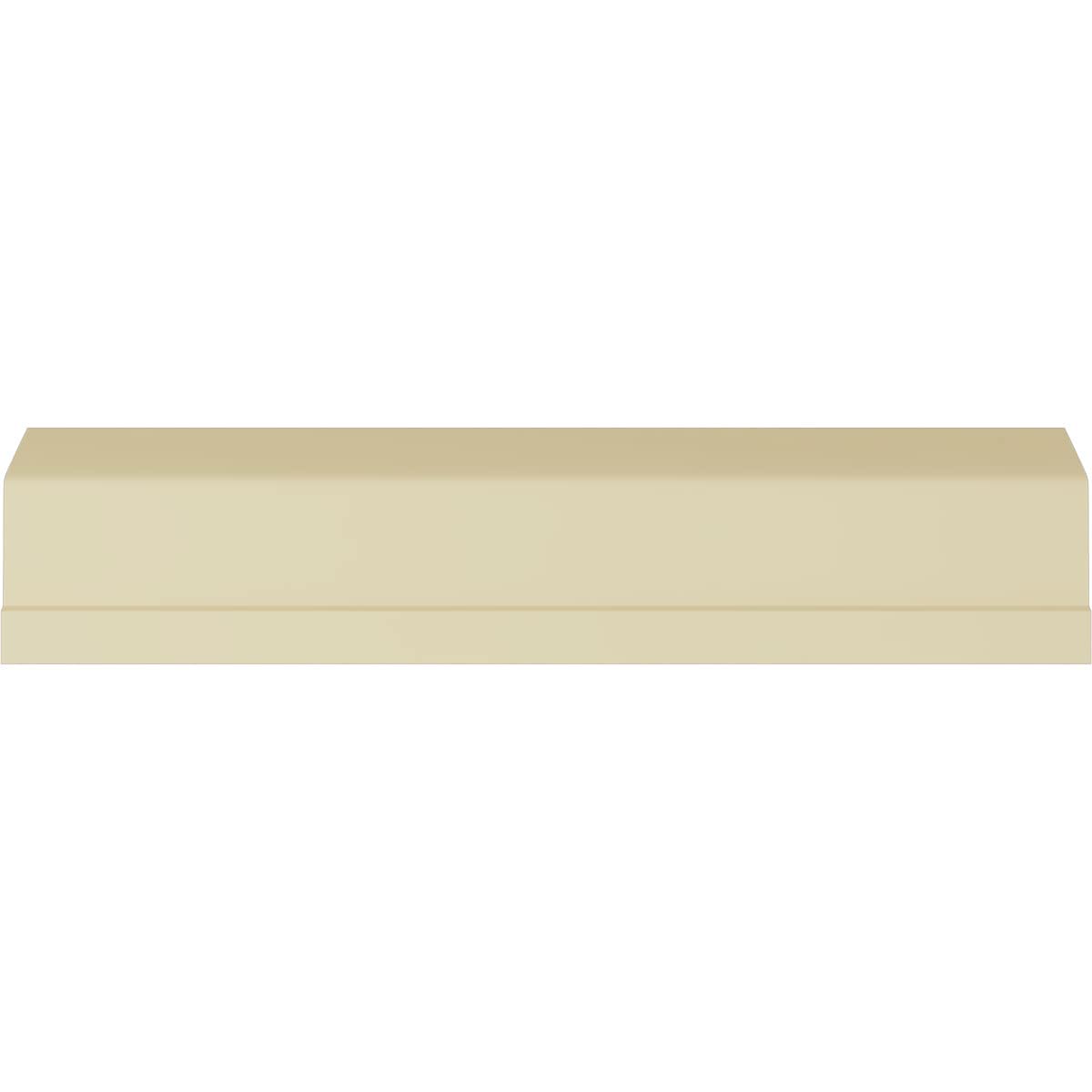Holmdel Traditional Smooth Crown Moulding, 4"H x 2 1/4"P x 4 1/2"F x 94 1/2"L, Factory Primed (2-Pack)