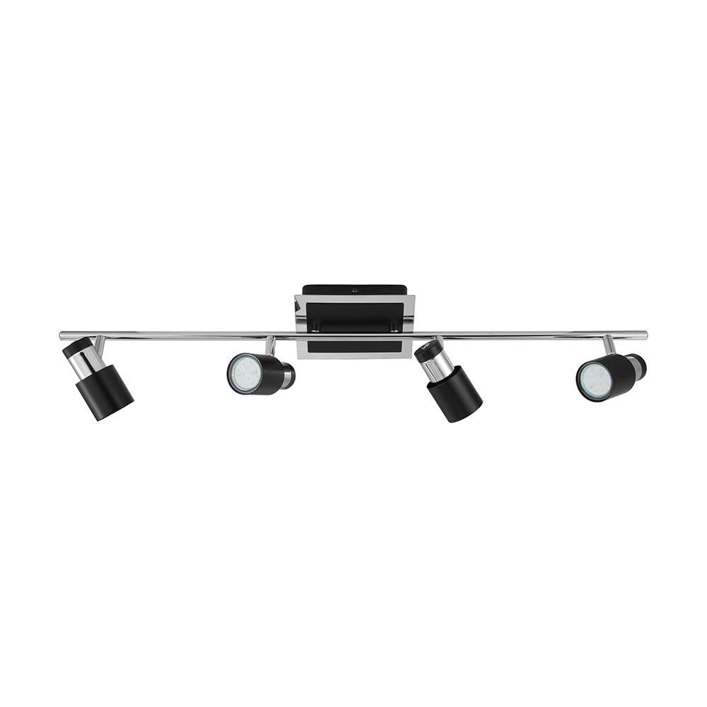 Track Light, Matte Nickel and Chrome Finish