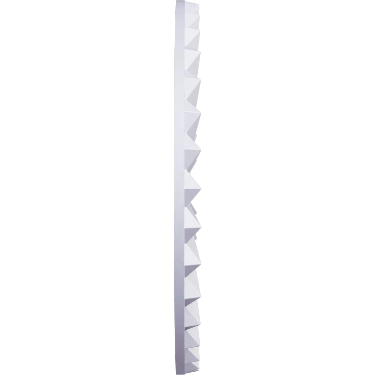 19 3/4"OD x 1 3/8"P Shakuras Ceiling Medallion (For Canopies up To 5"), White