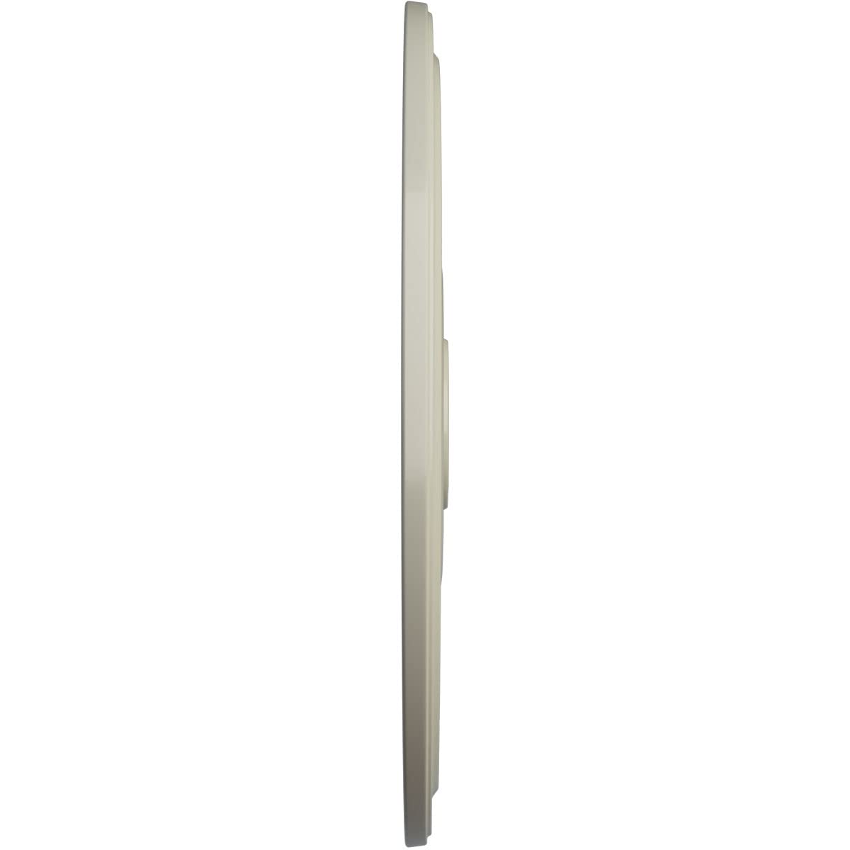 Diane Ceiling Medallion, 24"OD x 3 5/8"ID x 1 1/4"P (Fits Canopies up to 6 1/4"), Hand-Painted Clear Yellow