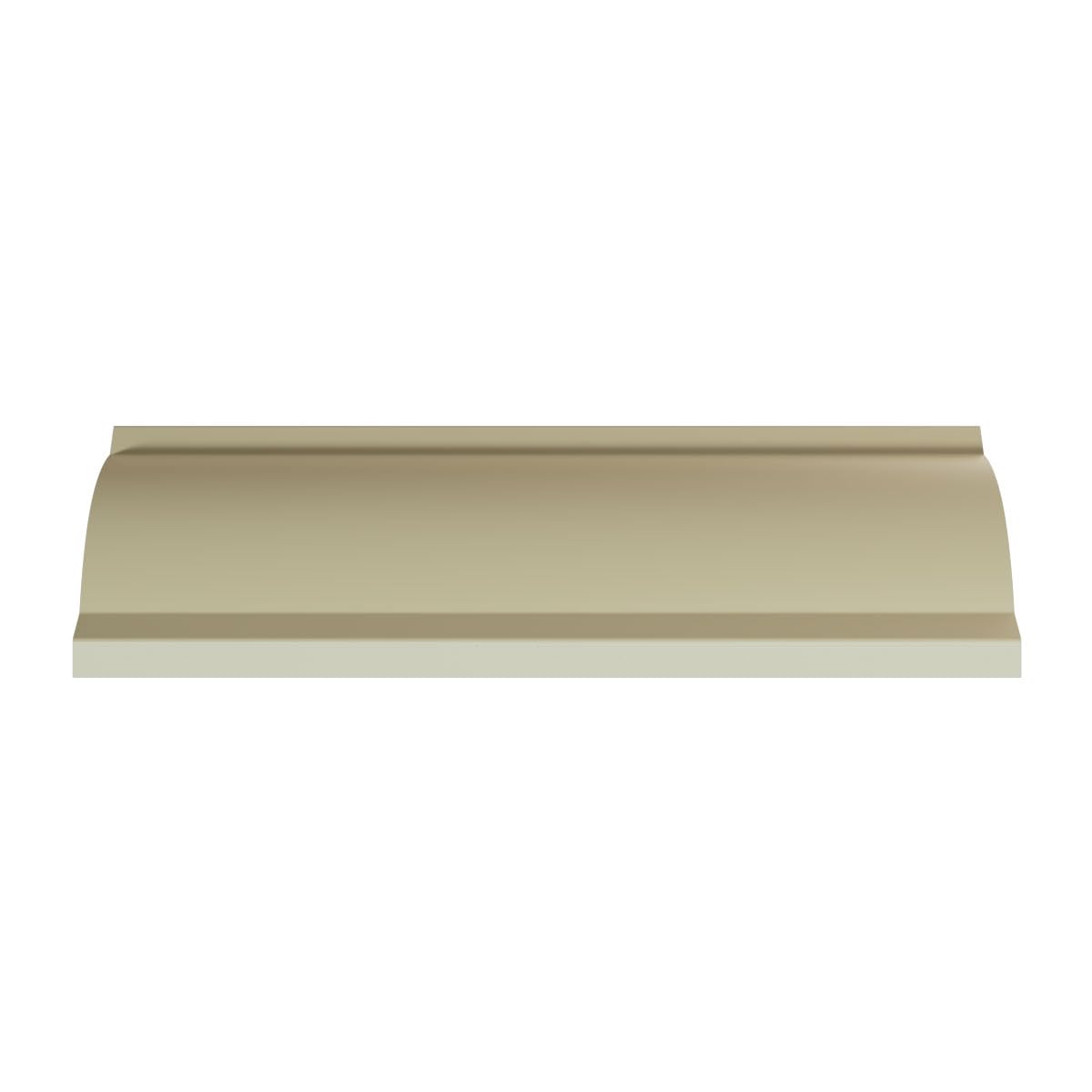 Graham Crown Moulding, 6"H x 6"P x 8 3/8"F x 94 1/2"L, Factory Primed