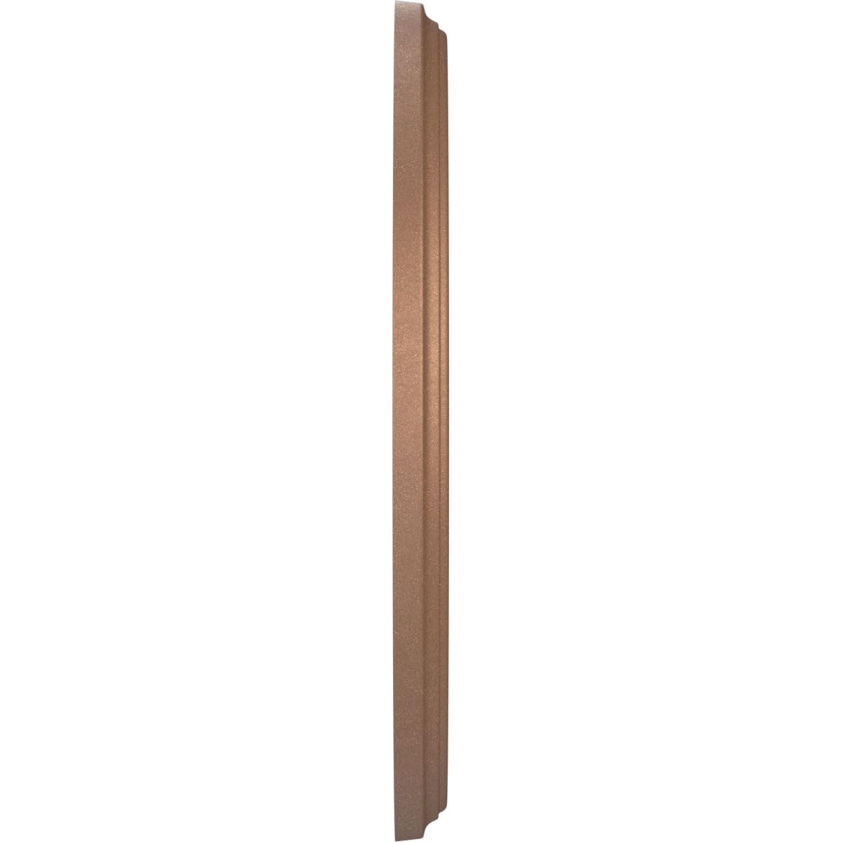 10"OD x 3 1/2"ID x 3/4"P Berkshire Thermoformed PVC Ceiling Medallion (Fits Canopies up to 4 1/2"), Aged Copper
