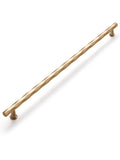Cabinet Pulls Champagne Bronze 12.6" Hole Center 5 Pack Hammered