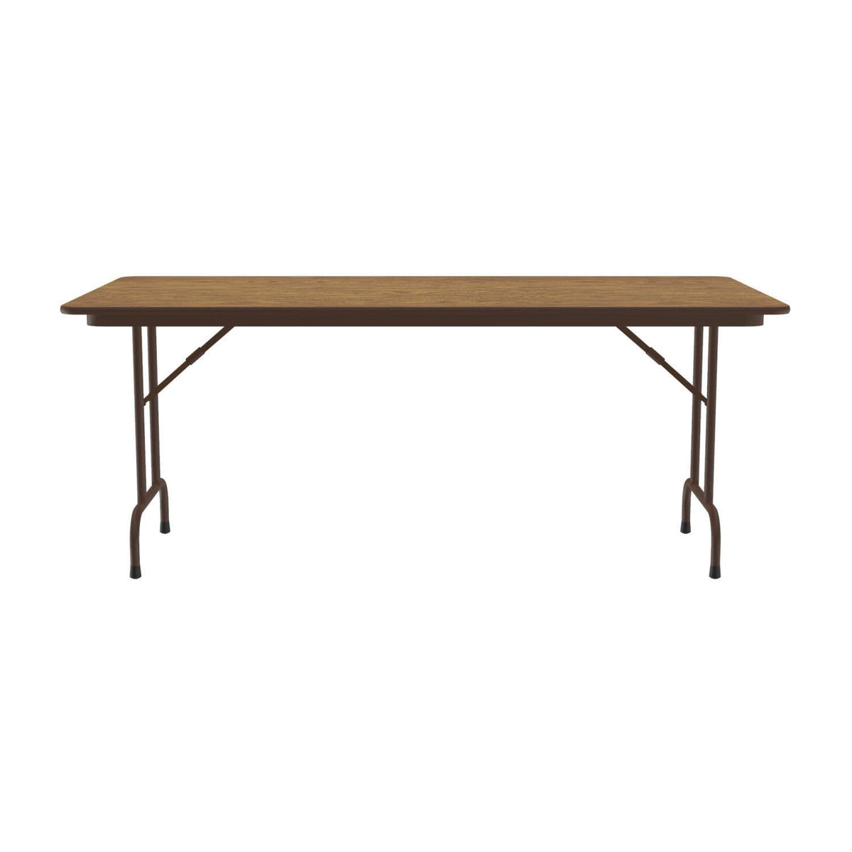 Commercial Laminate Folding Table, 36" x 72", Medium Oak