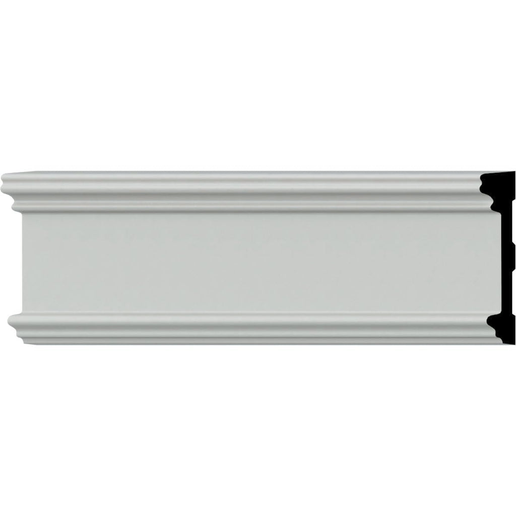 Bedford Chair Rail, 3"H x 5/8"P x 94 1/2"L, Factory Primed (2-Pack)
