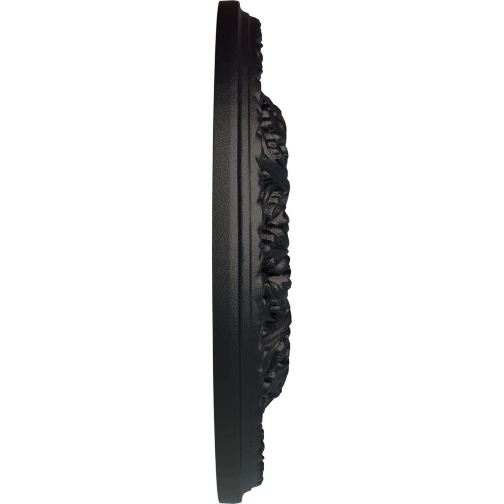 Granada Ceiling Medallion, Steel Gray