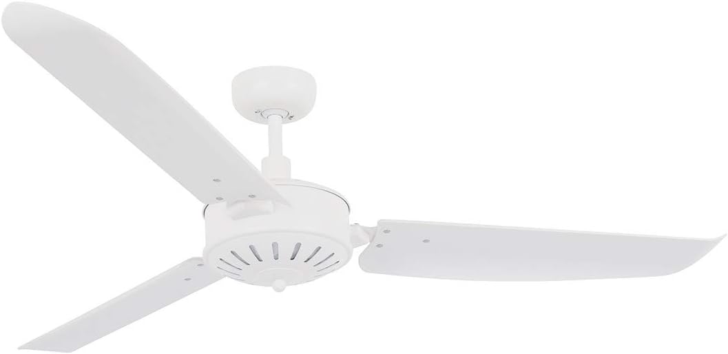 Carolina 56" Outdoor Indoor/Outdoor Ceiling Fan with Remote | Carolina 56" Indoor/Outdoor Antique White Ceiling Fan