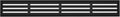 Aluminum Decorative Fence Gate Panel for 6ft(H)*5ft(W) Wood Plastic Composite Privacy Fence Gates - Carved Screen (1 Pcs)