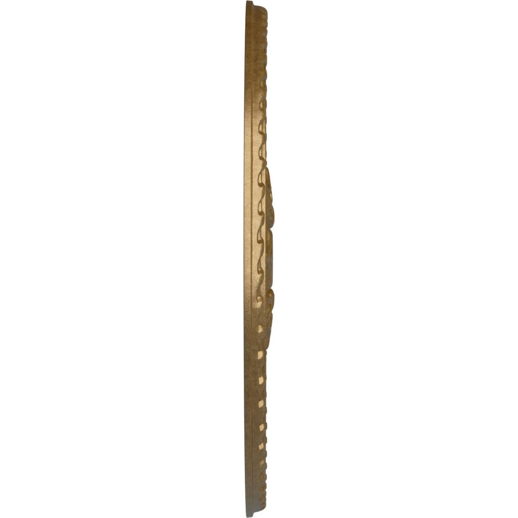 32 5/8"OD X 2"P Bradford Ceiling Medallion Fits Canopies Up to 6 5/8", Pale Gold