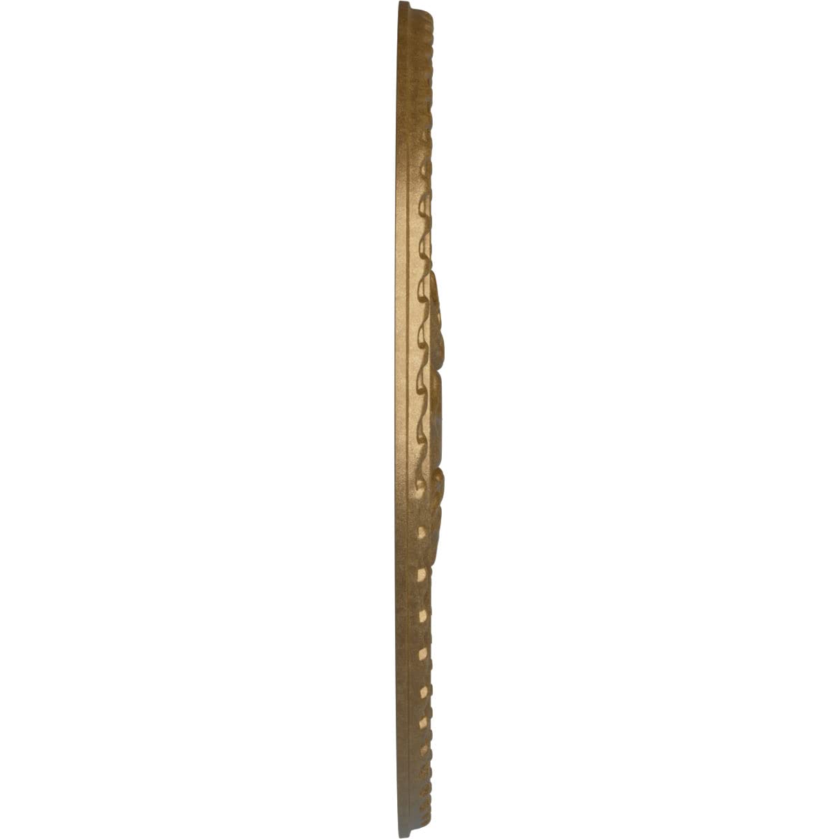 32 5/8"OD X 2"P Bradford Ceiling Medallion Fits Canopies Up to 6 5/8", Pale Gold