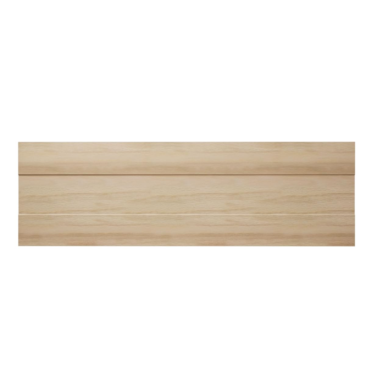 Baseboard Solid Hardwood Moulding, 9/16"D x 5 1/4"W x 96"L, Stain Grade White Oak