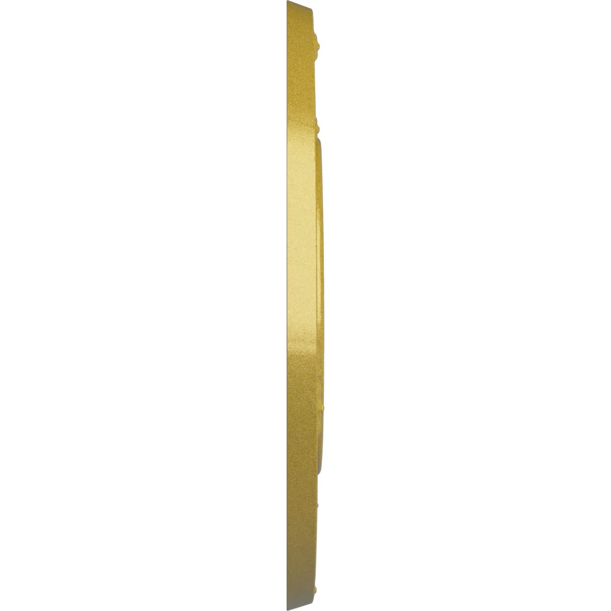 8" x 3-7/8" x 1/2" Daniela Ceiling Medallion, Rich Gold