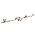 4 Light LED Track Lighting Fixtures Ceiling Flexible 4 Way LED Track Lighting Kit for Bar Kitchen Shop Exhibition