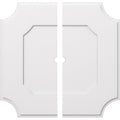 02000 Architectural Grade PVC Contemporary, Two Piece Urethane Ceiling Medallions 40"OD x 2"ID x 24"C