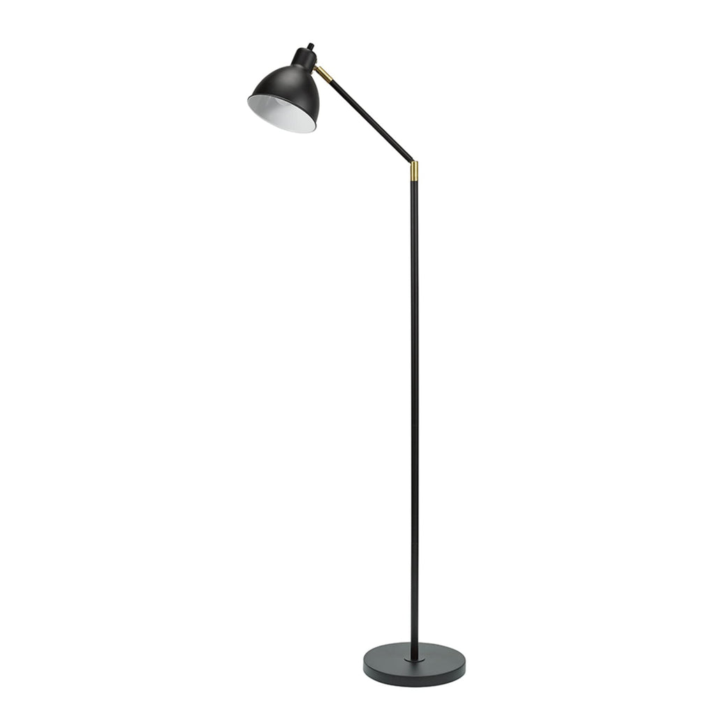 Modern Adjustable Floor Lamp, Standing Lamp, Living Room Light, LED Bulb NOT Included, 54.5", Black