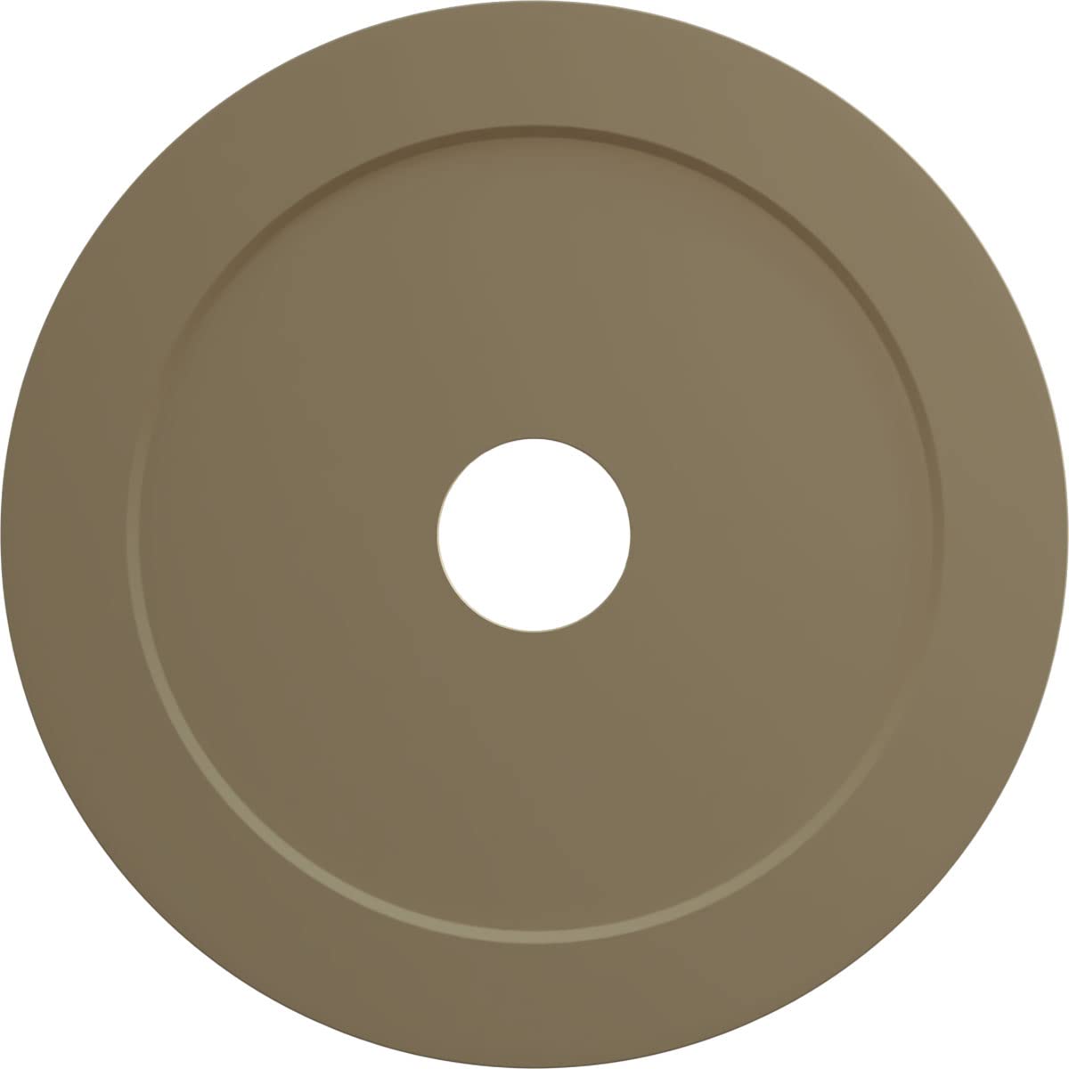 Jackson Ceiling Medallion, Rich Gold