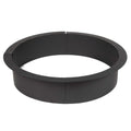 Ash & Ember 46" Outside Dia Steel Fire Pit Liner x 41" Inside - 4 Panel Liner 1.5mm Thick Steel, DIY Above or