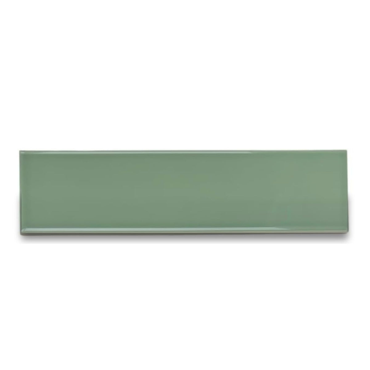 3x12 Olive Green Ceramic Subway Tile Backsplash, Bathroom Shower Walls, Fireplace Surround, Accent Decor - 12 Sq. Ft.