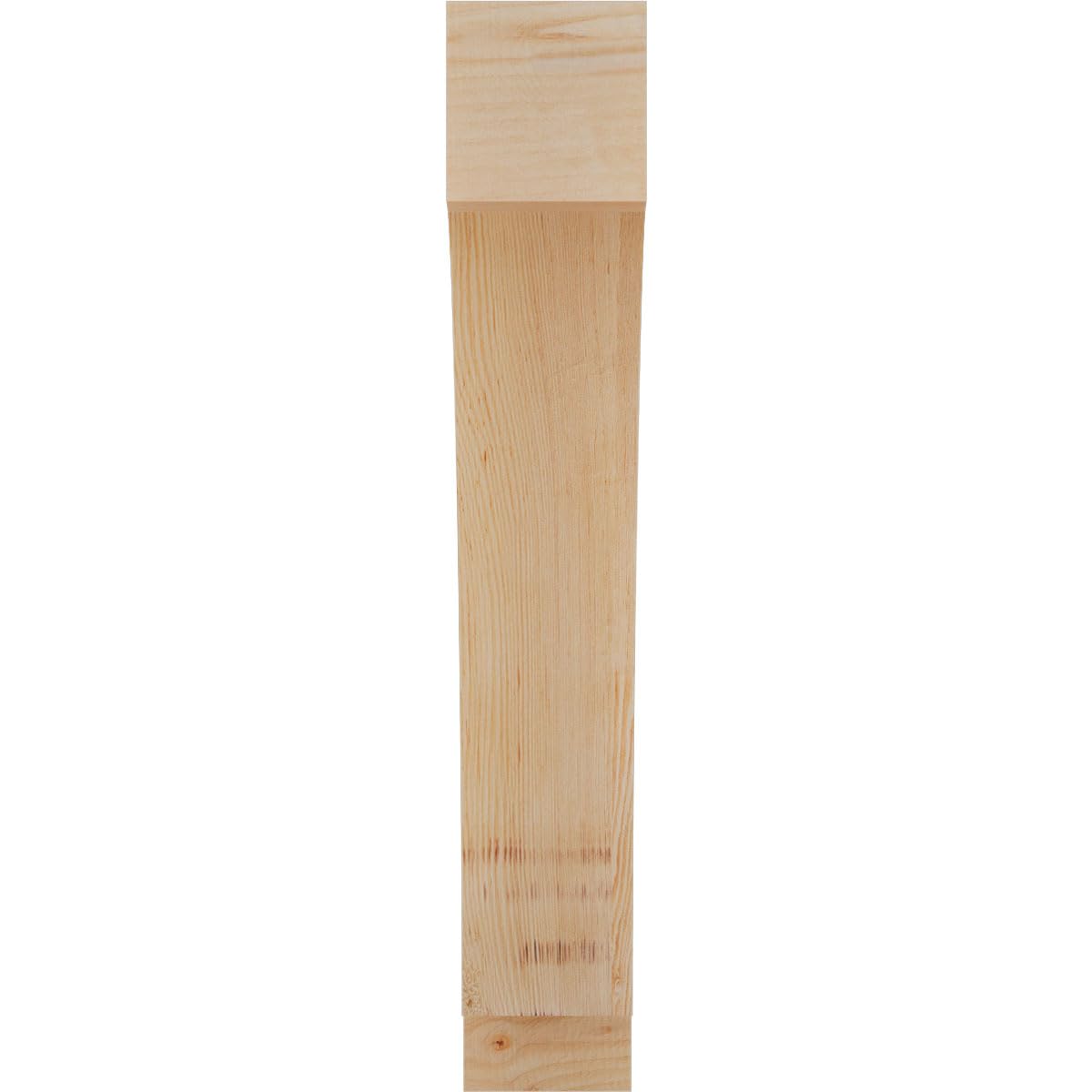 6"W x 24"D x 36"H Imperial Rough Sawn Knee Brace, Douglas Fir
