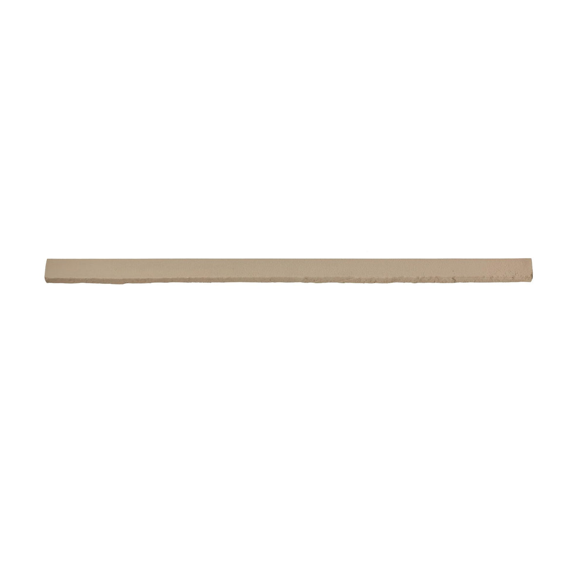 2-Pack Sand Faux Stone Ledger & Trim Panels, 36" x 0.88" x 1.75", Decorative High-Density Polyurethane Edge Finish