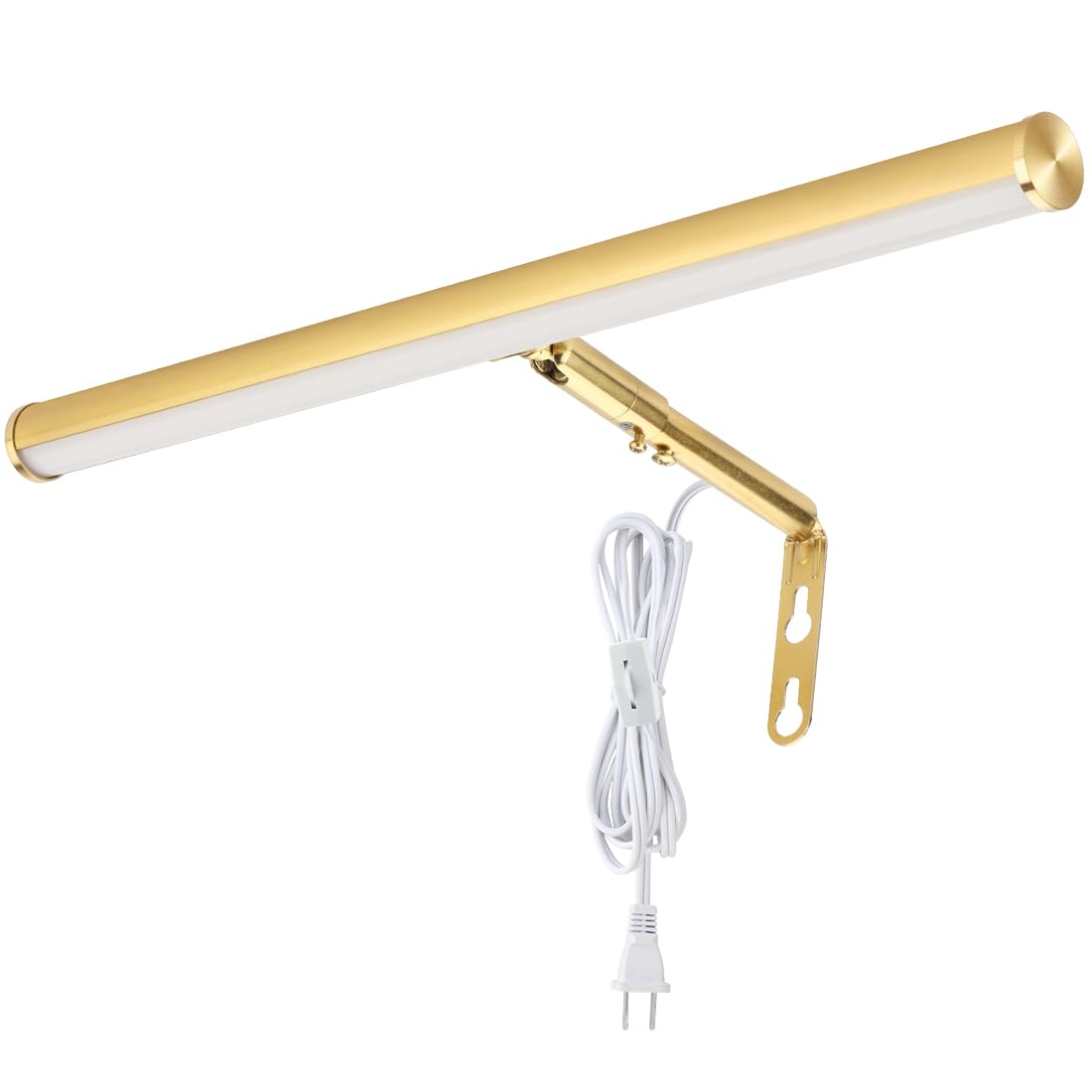 16 inch Plug in LED Picture Lights for Wall, Gold