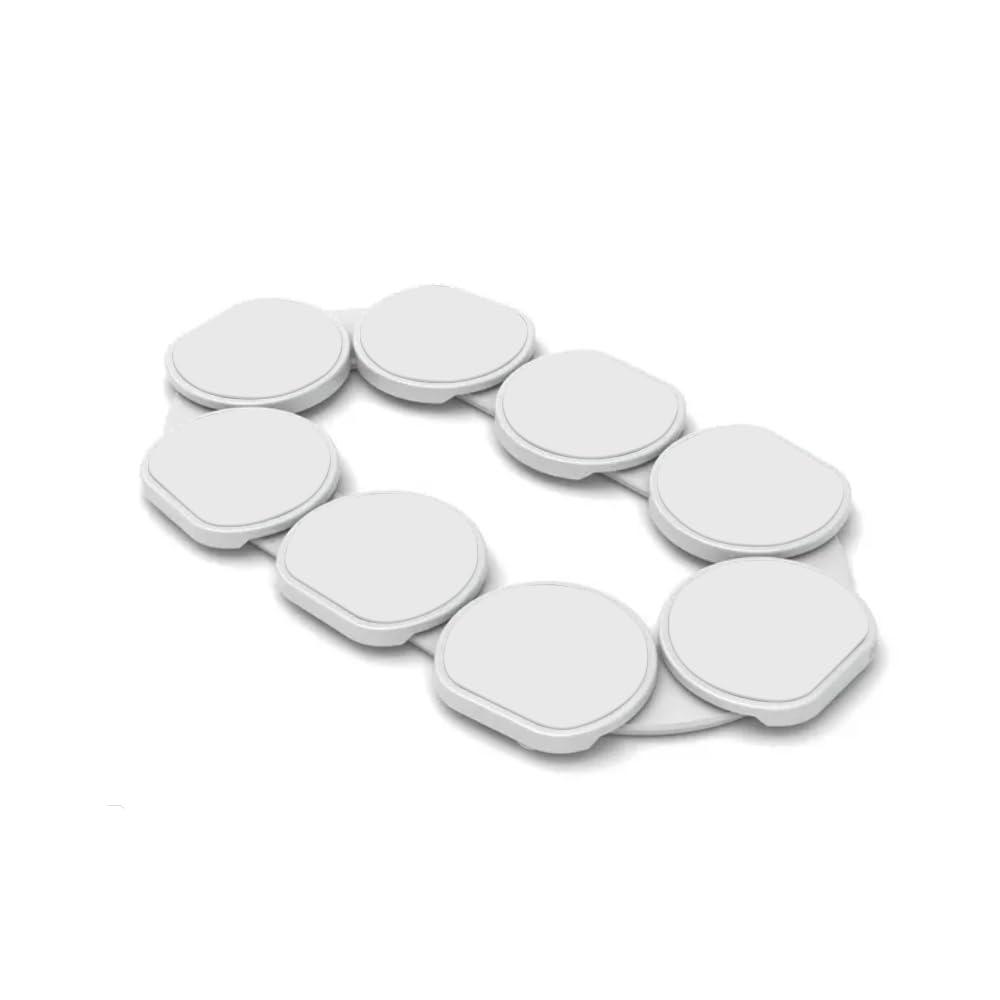 White- - The First Patented Lazy Susan Turntable Expandable for Rectangular & Oblong Tables - Kitchen & Dining Tables
