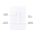 Ceiling Fan Control & Dimmer Switch | Adjustable 4-Speed Fan & Brightness Control | Works w/Apple HomeKit