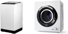 Small Portable Washer + Dryer Bundle for Household Use