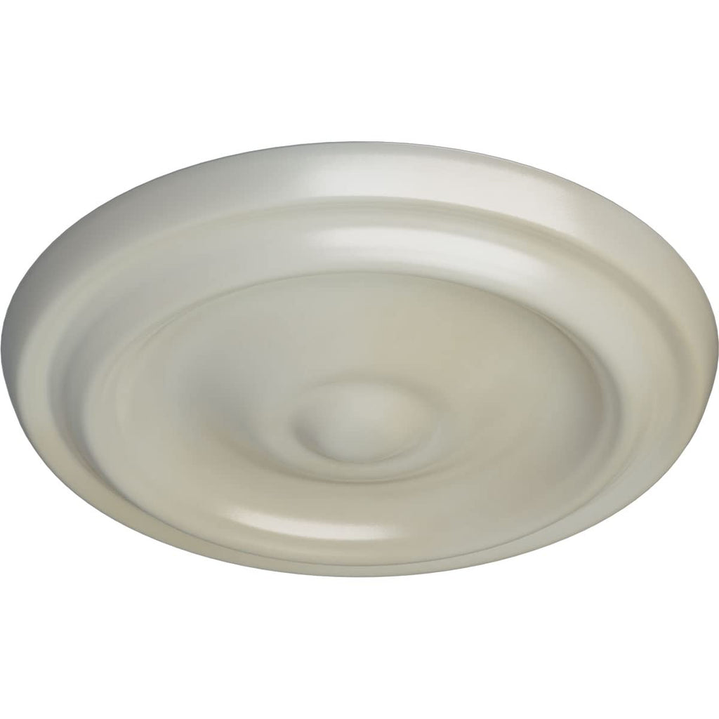 9 5/8"OD x 1 1/8"P Maria Ceiling Medallion (Fits Canopies up to 1 3/4"), Hand-Painted Flash Blue
