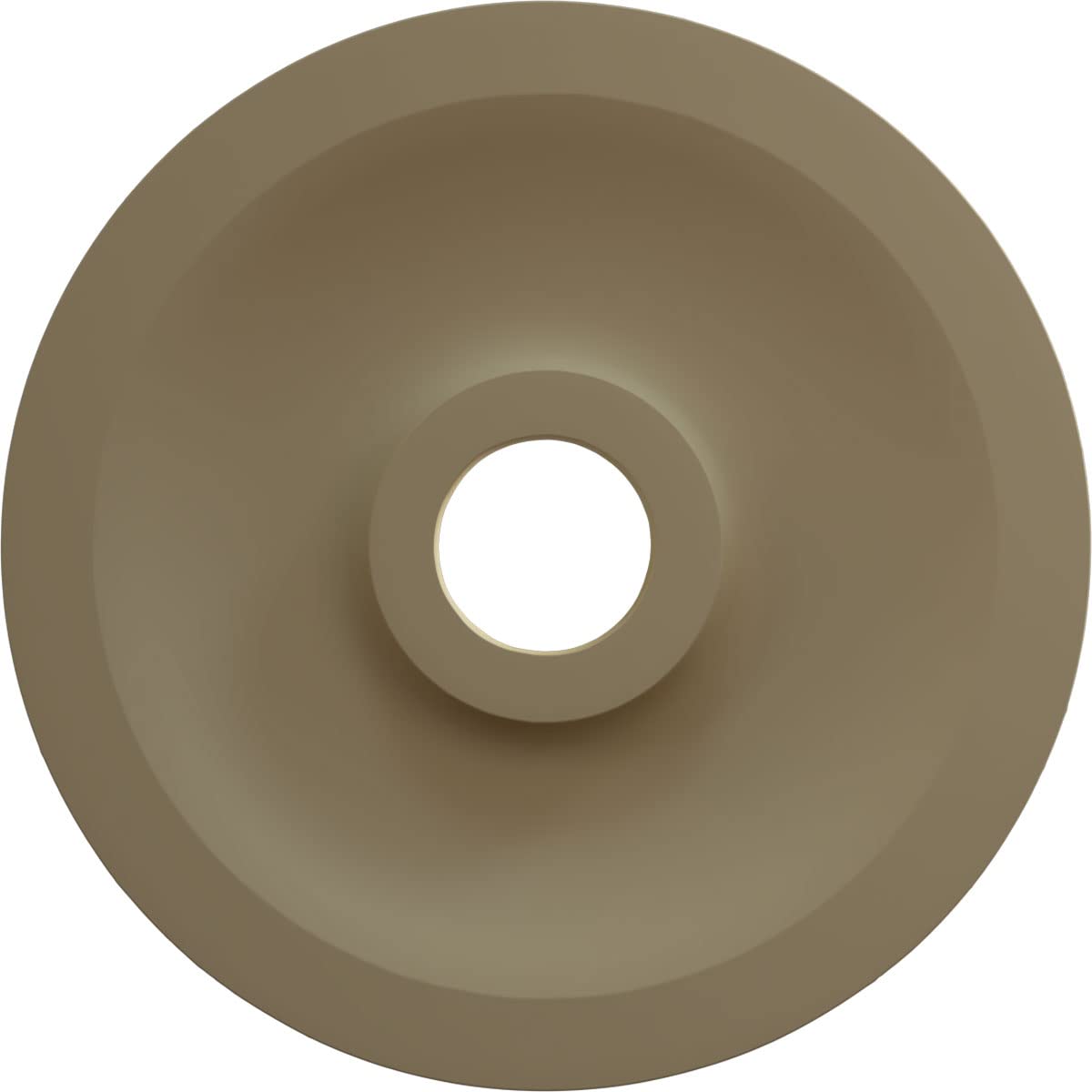 Berkshire Ceiling Medallion fits Canopies up to 6 3/8, Stone Hearth