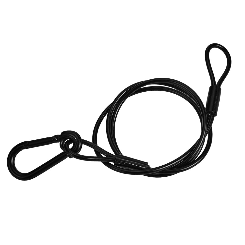 Stage Lights Safety Cables 110 lb Load Duty 31.5'' Stainless Steel Security Rope for Party Lights DJ Light Stage