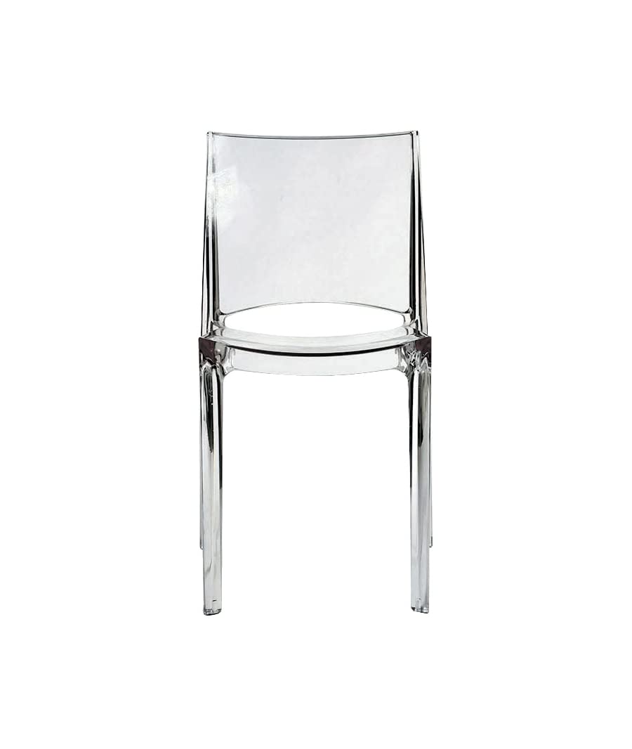 SOLEIL Upon B-Side Stackable Chair Polycarbonate 51 cm x 49 cm x 80 cm Transparent