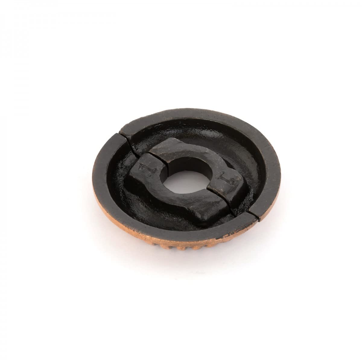 3.13 in OD Aluminum Escutcheon Plate 1/2 in IPS Copper