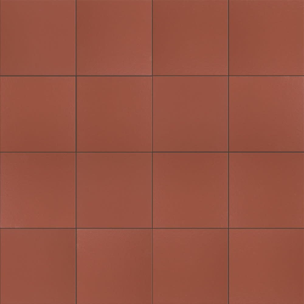 Quarry Red 5-7/8" x 5-7/8" Ceramic Quarry Floor and Wall Tile