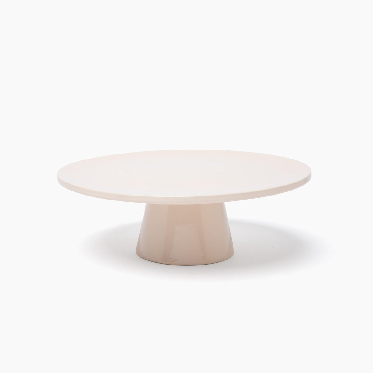 THE Cake Stand - 10 Inch Gloss Ceramic Pedestal Cake Stand, Modern Footed Dessert Stand for Cakes, Cupcakes, Cookies