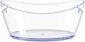 Ice Buckets for Parties, 5.5 Liter Large Clear Acrylic Food Grade Ice Bucket, Mimosa Bar Supplies Beverage Tub
