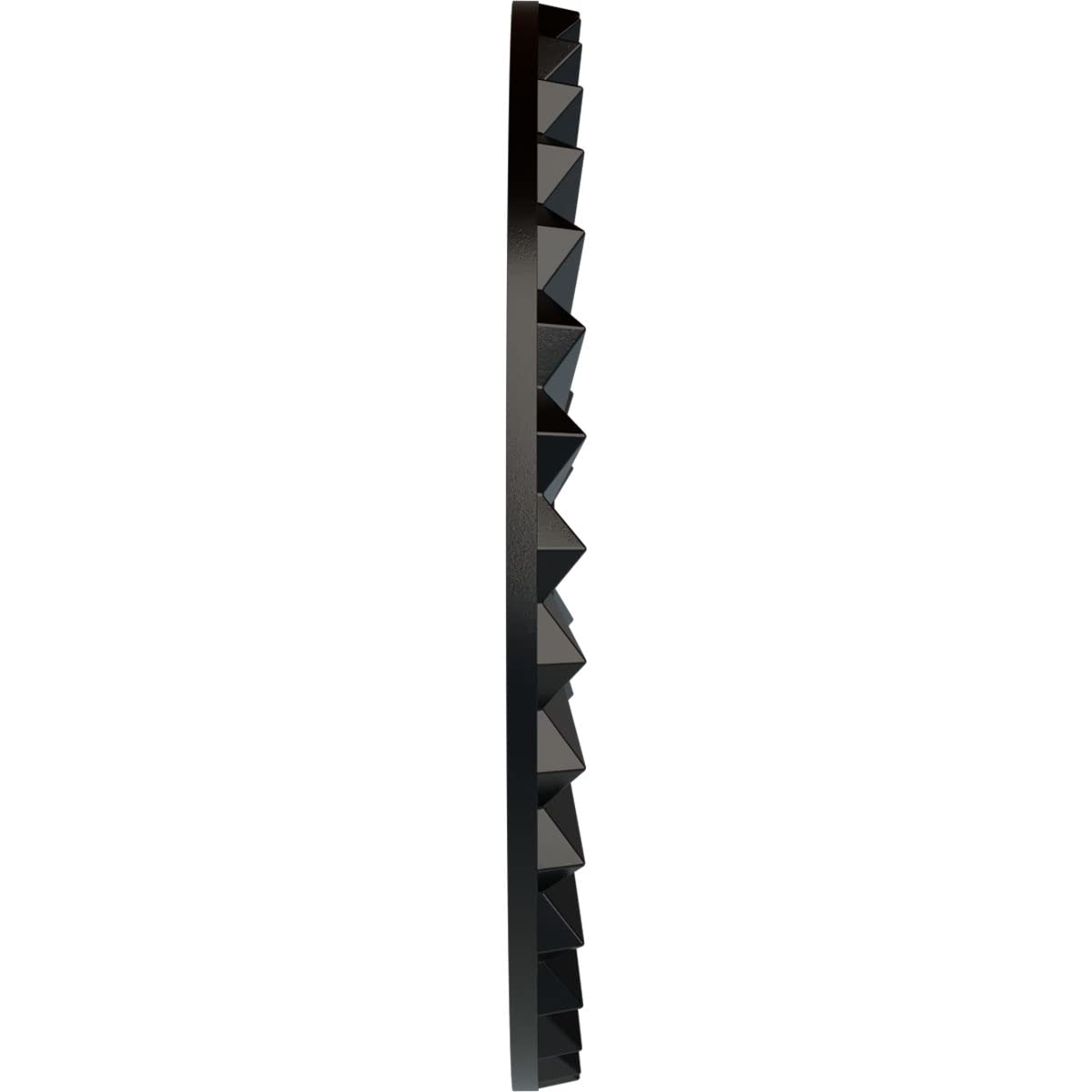 Shakuras Ceiling Medallion for Canopies up to 5", Jet Black