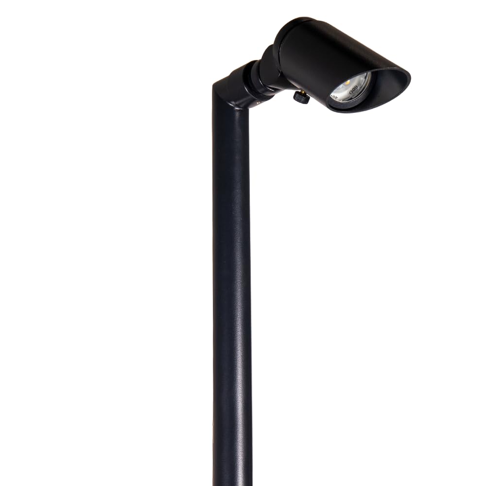 Innovator 12V Cast Brass Adjustable Path Light (Black)