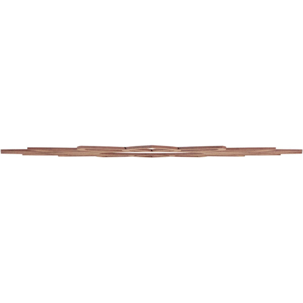 34"OD x 11 7/8"ID x 3/8"T Daisy Wood Fretwork Pierced Ceiling Medallion, Wood (Paint Grade)