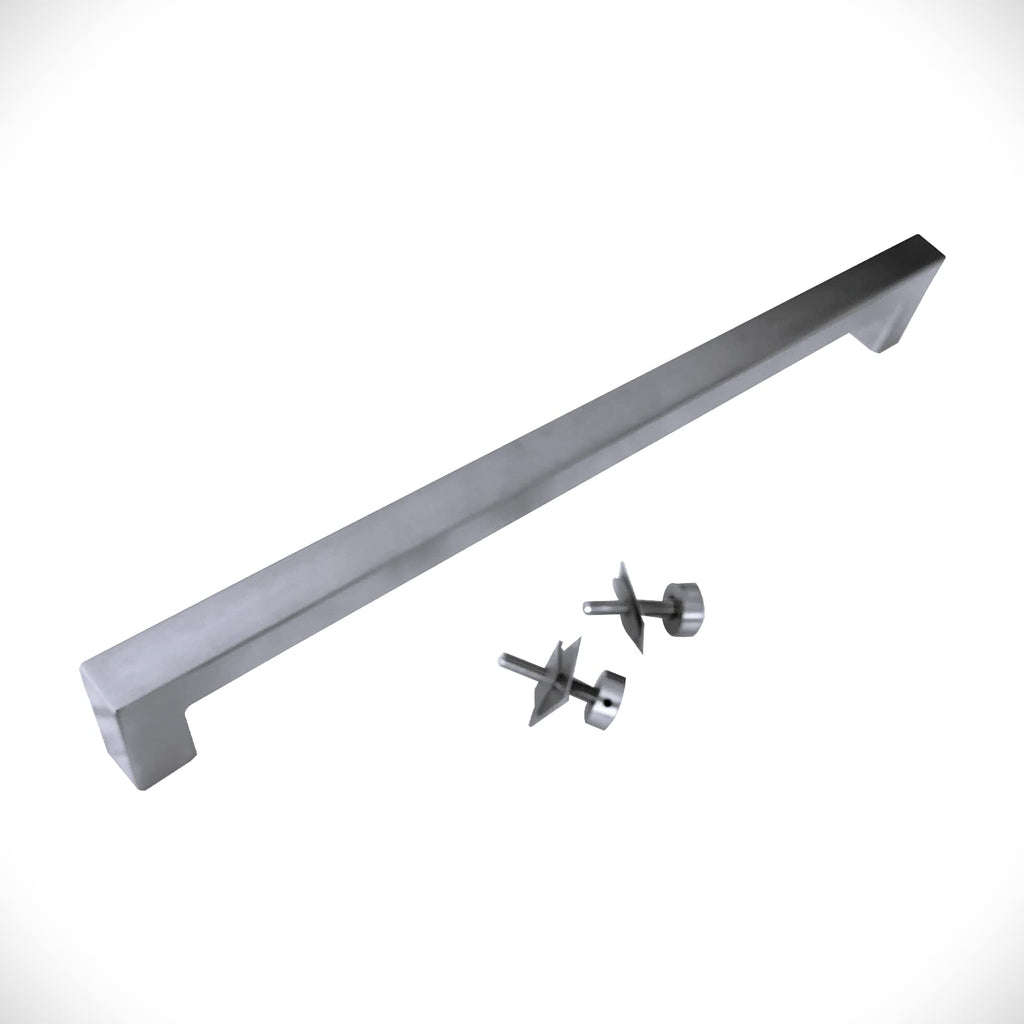 Appliance Pull/Handle - Square 18′′ C/C Stainless Steel Bar 25mmx25mm - Satin Steel