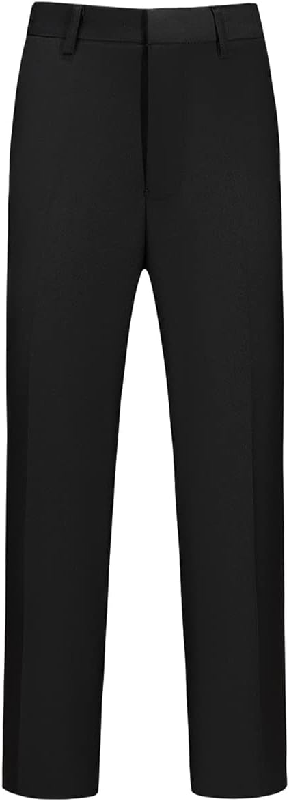 Boy Suits 3 Piece Slim Fit Formal Suit Set with Tuxedo Jacket Vest Pants for Kids Wedding Ring Bearer Party
