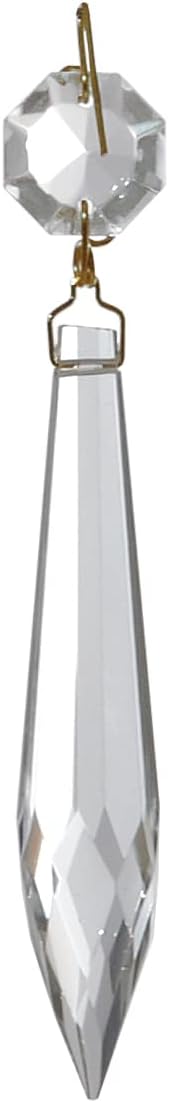 3" (76Mm) Prism, U-Drop, Cry, Antique Brass Pin